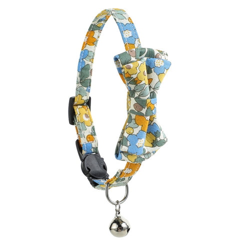 Summer Kitten Flower Collars with Bells